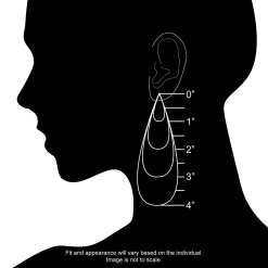 Sonoma Goods For Life™ Oval Hoop Earrings -Sonoma Goods For Life Shop 2143684 ALT7