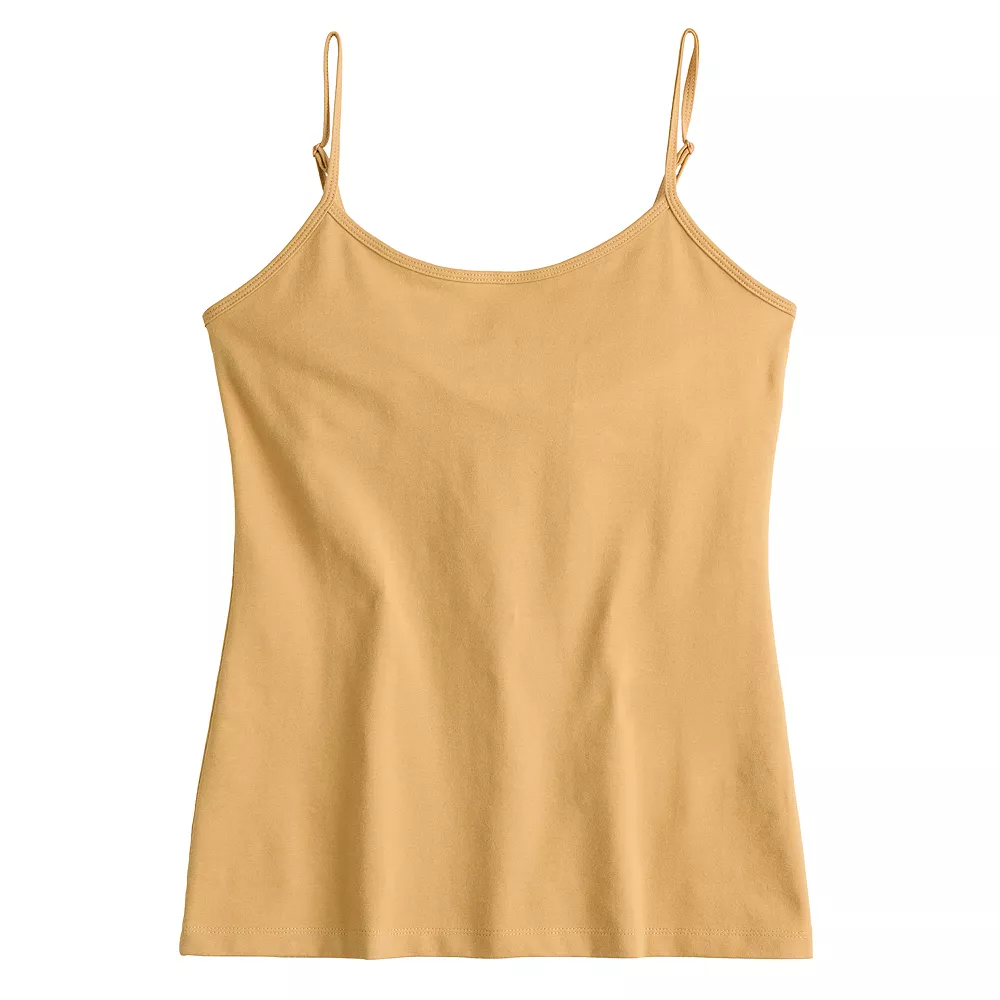 Women's Sonoma Goods For Life® Everyday Built-In Support Camisole Women's Sonoma Goods For Life® Everyday Built-In Support Camisole -Sonoma Goods For Life Shop 2433356 ALT5