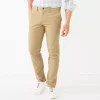 Men's Sonoma Goods For Life® Straight-Fit Stretch Chino Pants -Sonoma Goods For Life Shop 2865618 Light Khaki