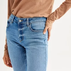 Women's Sonoma Goods For Life® Midrise Bootcut Jeans -Sonoma Goods For Life Shop 2955090 ALT2