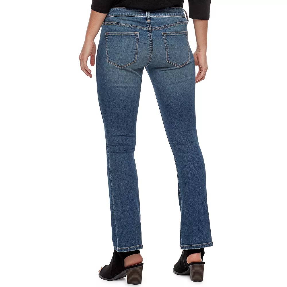 Petite Sonoma Goods For Life® Midrise Bootcut Jeans Petite Sonoma Goods For Life® Midrise Bootcut Jeans -Sonoma Goods For Life Shop 2986301 ALT