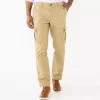 Men's Sonoma Goods For Life® Straight-Fit Cargo Pants 2 Men's Sonoma Goods For Life® Straight-Fit Cargo Pants -Sonoma Goods For Life Shop 3023504 Light Khaki