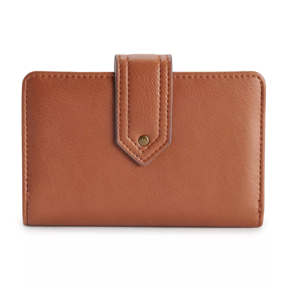 Sonoma Goods For Life® Abbey RFID-Blocking Indexer Wallet Sonoma Goods For Life® Abbey RFID-Blocking Indexer Wallet -Sonoma Goods For Life Shop 3038114 Brown