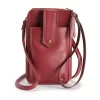 Sonoma Goods For Life® Jacqui RFID-Blocking Crossbody Wallet On A String -Sonoma Goods For Life Shop 3444333 Pomegranate