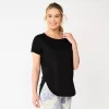 Women's Sonoma Goods For Life® Supersoft Dolman Tunic -Sonoma Goods For Life Shop 3509904 Pitch Black