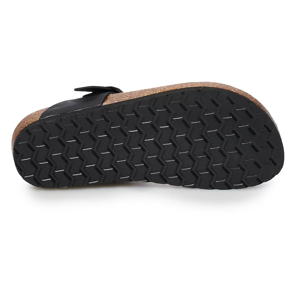 Sonoma Goods For Life® Porcelain Leather Slide Sandals Sonoma Goods For Life® Porcelain Leather Slide Sandals -Sonoma Goods For Life Shop 3519235 ALT3