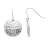 Sonoma Goods For Life® Hammered Disc Drop Earrings 2 Sonoma Goods For Life® Hammered Disc Drop Earrings -Sonoma Goods For Life Shop 3521327