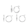 Sonoma Goods For Life™ Nickel Free Hoop Earring Set 2 Sonoma Goods For Life™ Nickel Free Hoop Earring Set -Sonoma Goods For Life Shop 3625193 Silver Tone