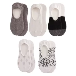 Women's Sonoma Goods For Life® 5-Pack No-Show Socks -Sonoma Goods For Life Shop 4133288 ALT15