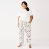 Plus Size Sonoma Goods For Life® Knit Pajama Pants -Sonoma Goods For Life Shop 4212360 Forest Friends