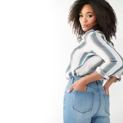 Women's Sonoma Goods For Life® Curvy High-Waisted Skinny Jeans 6 Women's Sonoma Goods For Life® Curvy High-Waisted Skinny Jeans -Sonoma Goods For Life Shop 4342530 ALT6