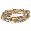 Sonoma Goods For Life® Jet Tone & Gold Tone Beaded Stretch Bracelet Set 1 Sonoma Goods For Life® Jet Tone & Gold Tone Beaded Stretch Bracelet Set -Sonoma Goods For Life Shop 4574191