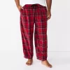 Big & Tall Sonoma Goods For Life® Microfleece Sleep Pants 2 Big & Tall Sonoma Goods For Life® Microfleece Sleep Pants -Sonoma Goods For Life Shop 5010901 Red Plaid
