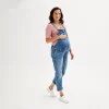 Maternity Sonoma Goods For Life® Denim Overalls -Sonoma Goods For Life Shop 5036504 Medium Wash