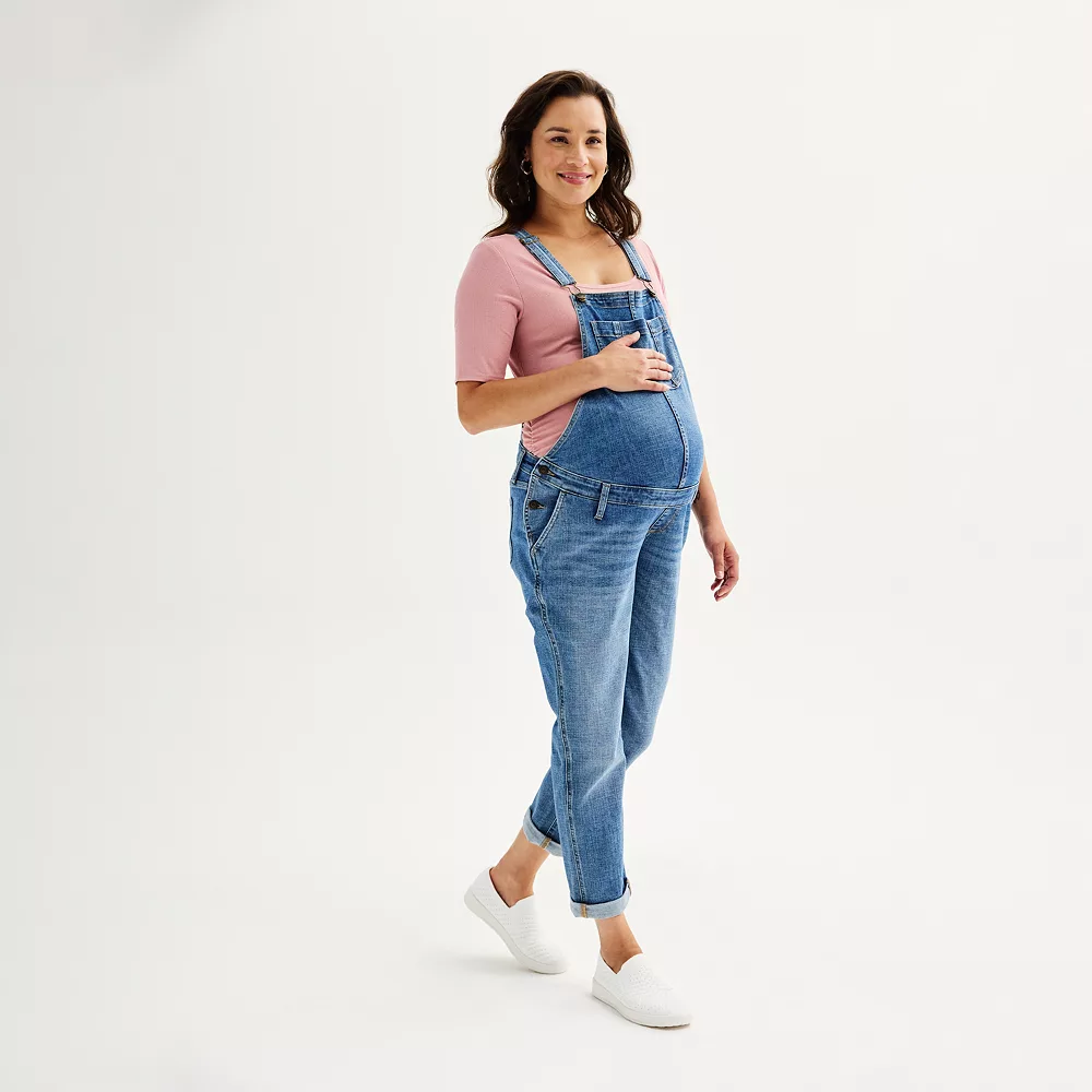 Maternity Sonoma Goods For Life® Denim Overalls Maternity Sonoma Goods For Life® Denim Overalls -Sonoma Goods For Life Shop 5036504 Medium Wash