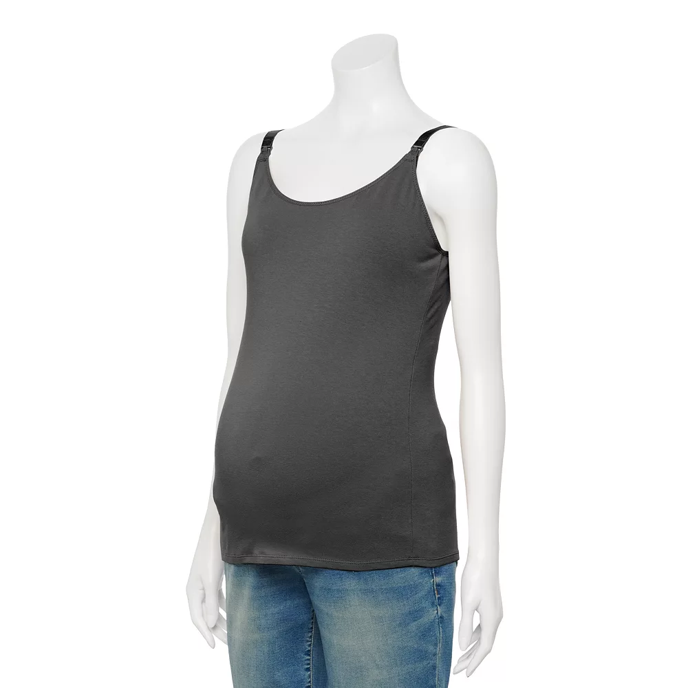 Maternity Sonoma Goods For Life® Nursing Shelf Cami Maternity Sonoma Goods For Life® Nursing Shelf Cami -Sonoma Goods For Life Shop 5083322 Black