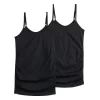 Maternity Sonoma Goods For Life® 2-Pack Seamless Camisole Set 1 Maternity Sonoma Goods For Life® 2-Pack Seamless Camisole Set -Sonoma Goods For Life Shop 5161957 Black Black