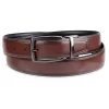 Big & Tall Sonoma Goods For Life® Feather-Edge Stitched Black-to-Tan Reversible Belt -Sonoma Goods For Life Shop 5163462