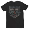 Men's Sonoma Goods For Life® American Legend Aircraft Badge Tee -Sonoma Goods For Life Shop 5214352 Black