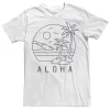 Men's Sonoma Goods For Life® Aloha Palm Tree Beach Line Art Portrait Tee -Sonoma Goods For Life Shop 5214371