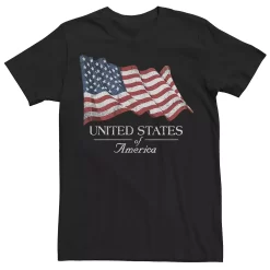 Men's Sonoma Goods For Life® United States Of America Waving Flag Portrait Tee