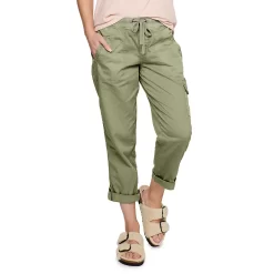 Women's Sonoma Goods For LifeĀ® Comfort Waist Utility Capri Pants