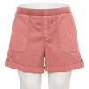 Plus Size Sonoma Goods For Life® Easy Pull-On Utility Shorts