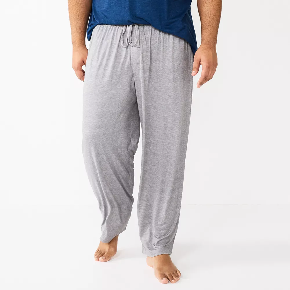 Big & Tall Sonoma Goods For Life® Seriously Soft Relaxed-Fit Sleep Pants Big & Tall Sonoma Goods For Life® Seriously Soft Relaxed-Fit Sleep Pants -Sonoma Goods For Life Shop 5241547 Light Grey