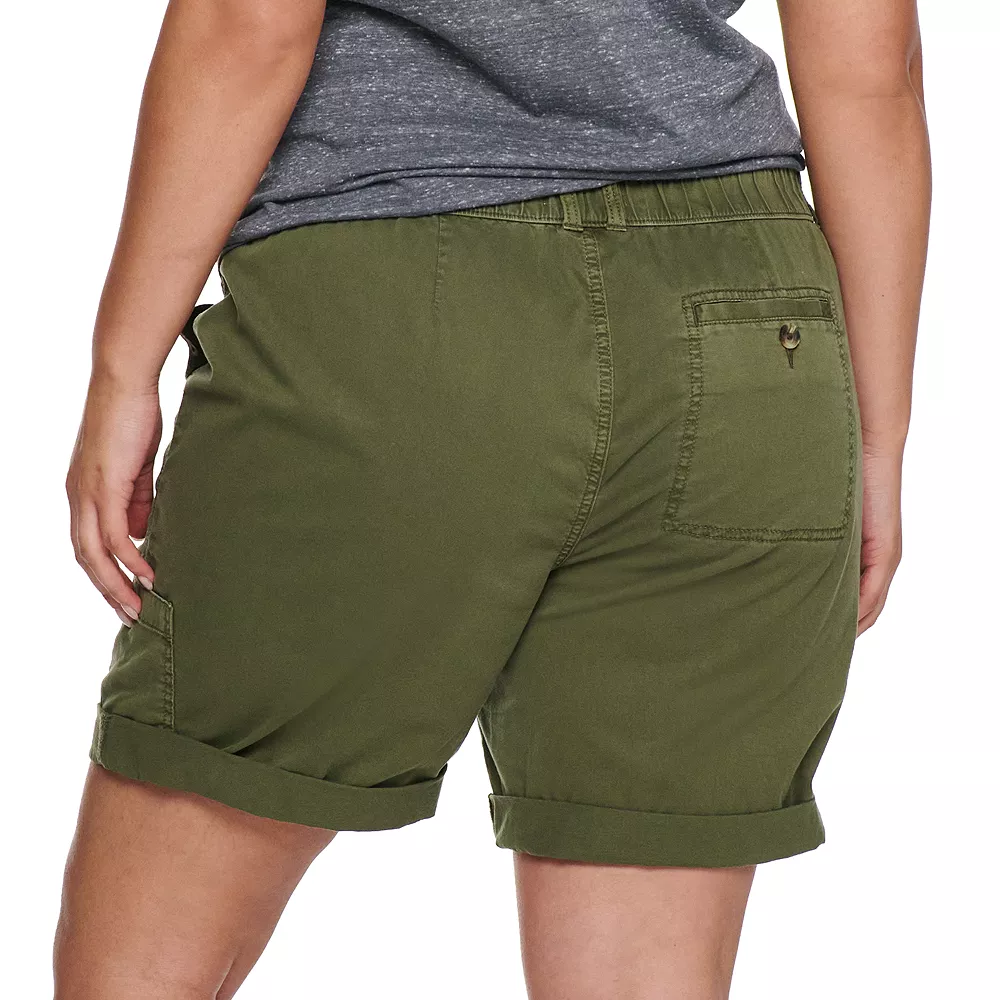 Plus Size Sonoma Goods For Life® Utility Bermuda Shorts Plus Size Sonoma Goods For Life® Utility Bermuda Shorts -Sonoma Goods For Life Shop 5242679 ALT