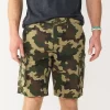 Men's Sonoma Goods For Life® 10-Inch Outdoor Flexwear Cargo Shorts -Sonoma Goods For Life Shop 5242921 Olive Camo