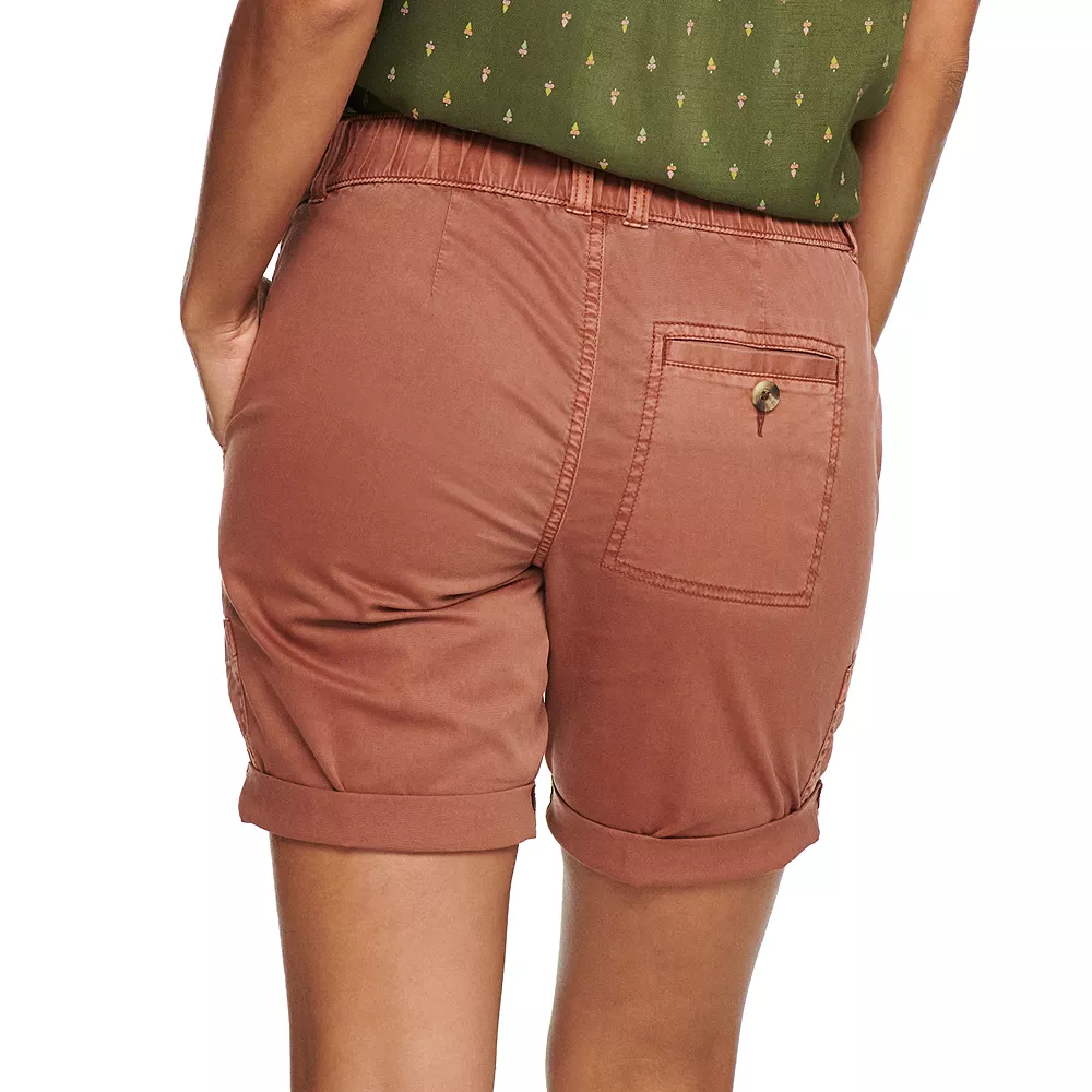 Women's Sonoma Goods For Life® Comfort Waist Utility Bermuda Shorts Women's Sonoma Goods For Life® Comfort Waist Utility Bermuda Shorts -Sonoma Goods For Life Shop 5243469 ALT