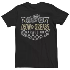 Men's Sonoma Goods For Life® "Iron & Grease Garage Co." Motorcycle Crest Shield Tee