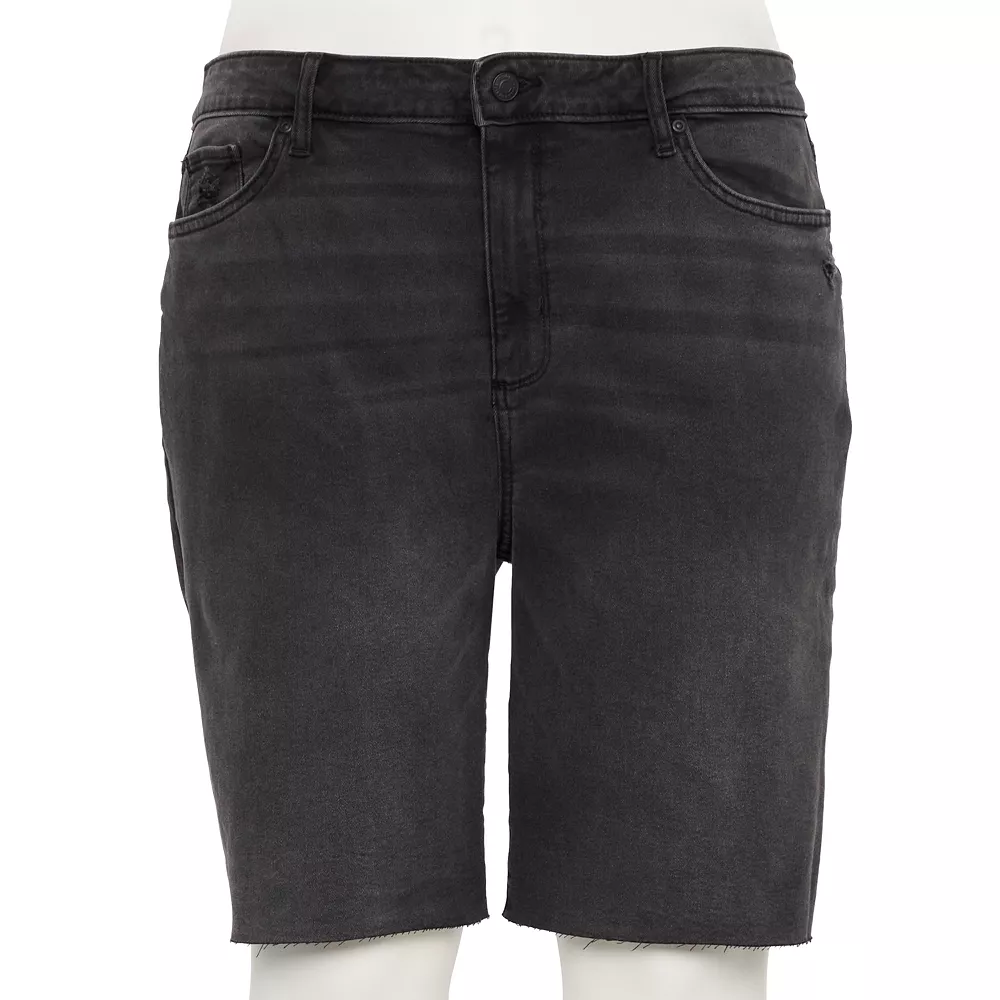 Plus Size Sonoma Goods For Life® High-Rise Bermuda Jean Shorts Plus Size Sonoma Goods For Life® High-Rise Bermuda Jean Shorts -Sonoma Goods For Life Shop 5280851 Silva