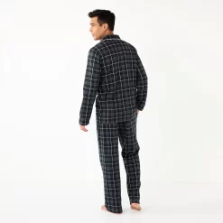 Men's Sonoma Goods For Life® Plaid Knit 2-Piece Pajama Set 3 Men's Sonoma Goods For Life® Plaid Knit 2-Piece Pajama Set -Sonoma Goods For Life Shop 5291039 ALT