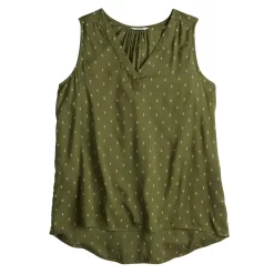 Women's Sonoma Goods For Life® V-Neck Tank -Sonoma Goods For Life Shop 5297402 ALT5