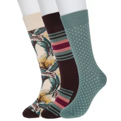Men's Sonoma Goods For Life® 3-pack Patterned Dress Socks