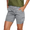 Petite Sonoma Goods For Life® Comfort Waist Utility Bermuda Shorts -Sonoma Goods For Life Shop 5302595 Light Gray