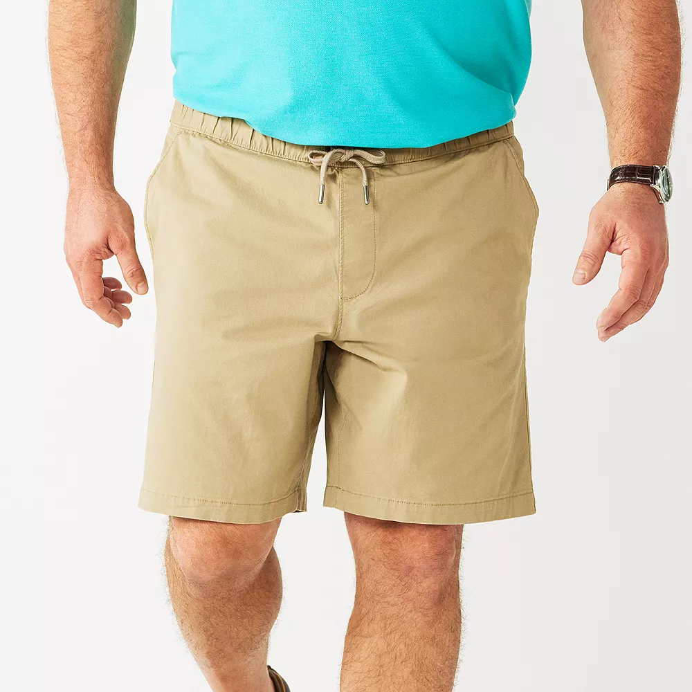 Big & Tall Sonoma Goods For Life® Casual Pull-On Shorts Big & Tall Sonoma Goods For Life® Casual Pull-On Shorts -Sonoma Goods For Life Shop 5466820 Khaki