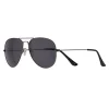 Men's Sonoma Goods For Life® 58mm Metal Aviator Sunglasses -Sonoma Goods For Life Shop 5486738 Gray