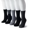 Women's Sonoma Goods For Life® 5-Pack Geo Crew Socks 1 Women's Sonoma Goods For Life® 5-Pack Geo Crew Socks -Sonoma Goods For Life Shop 5497546 Black Multi