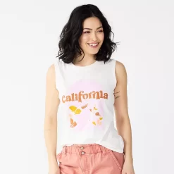 Women's Sonoma Goods For Life® Muscle Graphic Tank