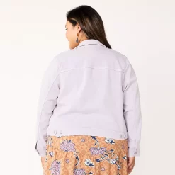 Plus Size Sonoma Goods For Life® Premium Over-Dyed Jacket -Sonoma Goods For Life Shop 5511545 ALT