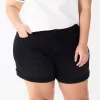 Plus Size Sonoma Goods For Life® Premium Mom Shorts -Sonoma Goods For Life Shop 5513061 Laughlin