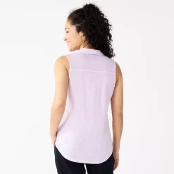 Women's Sonoma Goods For Life® Popover V-neck Utility Tank -Sonoma Goods For Life Shop 5522895 ALT
