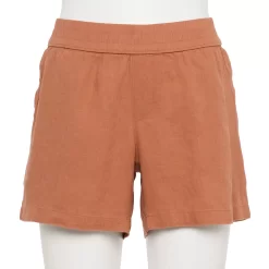 Women's Sonoma Goods For LifeĀ® 5" Pull-On Easy Shorts