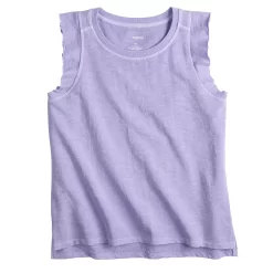 Women's Sonoma Goods For Life® French Terry Flutter-Sleeve Top -Sonoma Goods For Life Shop 5576747 ALT5