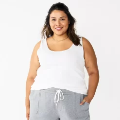 Plus Size Sonoma Goods For LifeĀ® Layering Tank