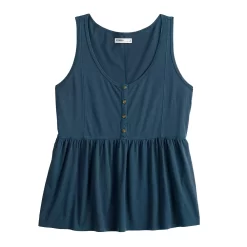 Women's Sonoma Goods For Life® Button Utility Tank -Sonoma Goods For Life Shop 5583719 ALT5