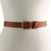 Women's Sonoma Goods For Life® Square Buckle Belt -Sonoma Goods For Life Shop 5594783 Papaya