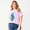 Plus Size Sonoma Goods For Life® Relaxed Graphic Tee -Sonoma Goods For Life Shop 5611932 Purple Cosmic Hand